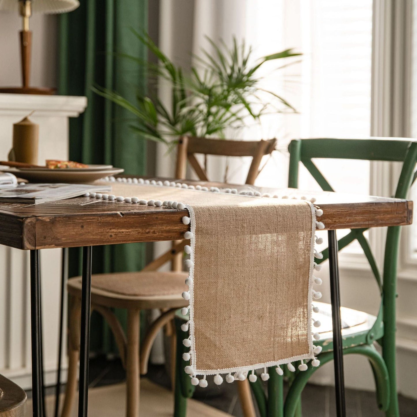 Table Runner – Natural Jute Woven