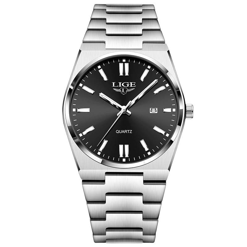 Men’s Business Quartz Watch – Luminous Dial, Multi-Function Calendar
