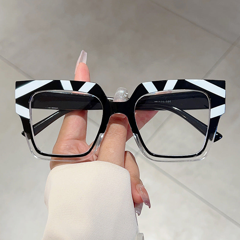 Square Frame Blue Light Blocking Glasses – Fashion Trend Eyewear for Adults