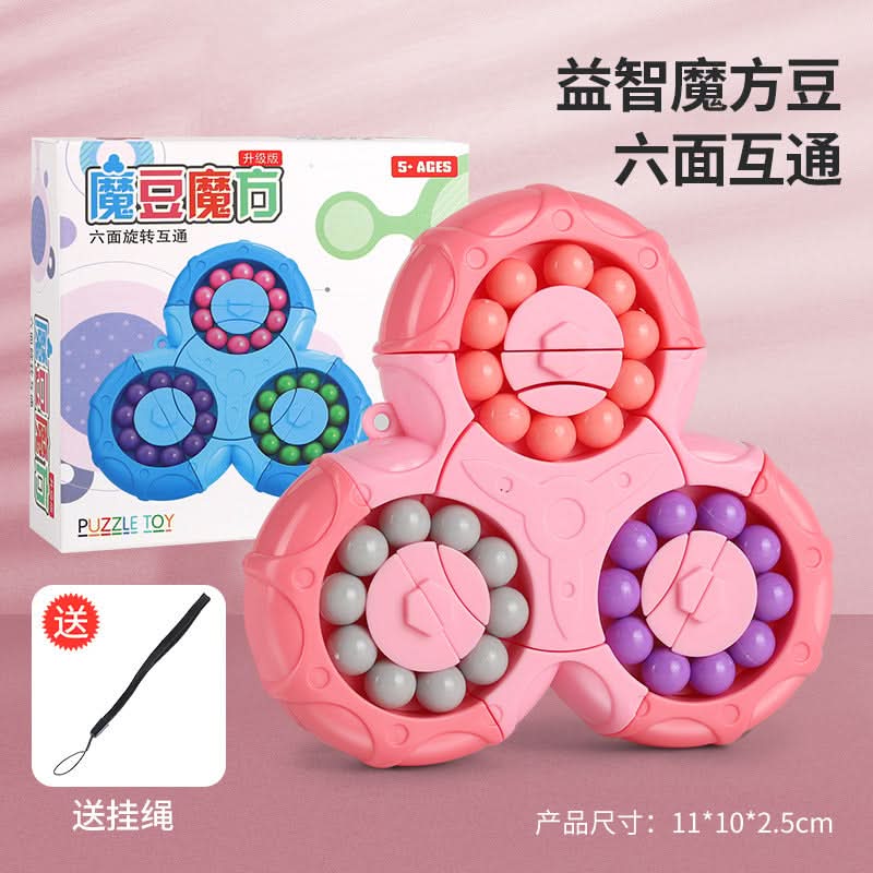 Rotating Rubik's Cube Gyroscope Educational Toy