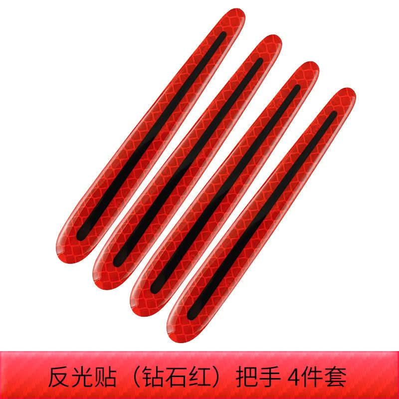 Carbon Fiber Car Fender Reflective Strips – Anti-Scratch & Anti-Collision Body Stickers