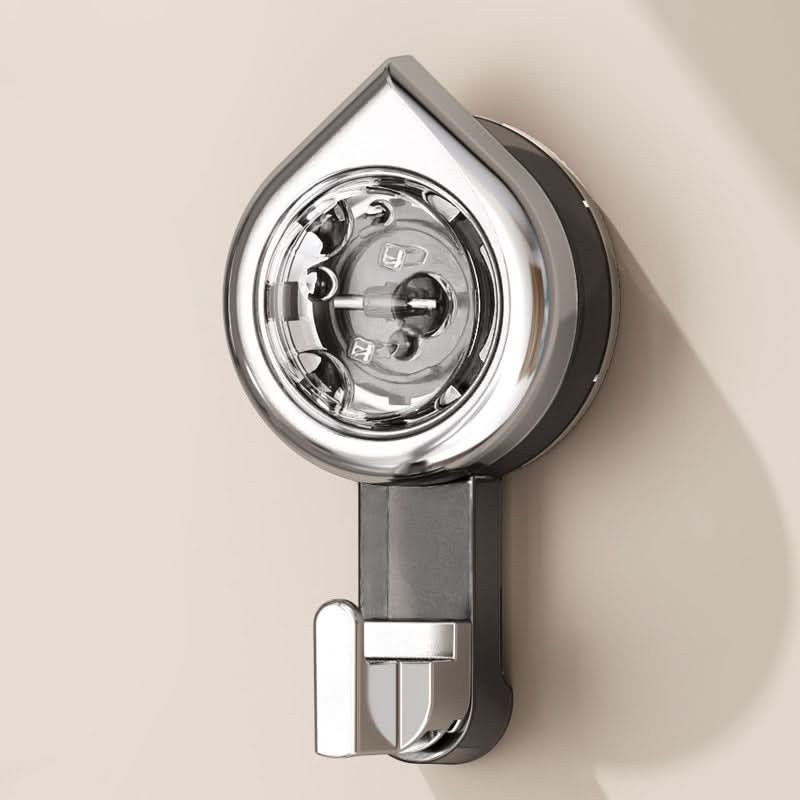 Punch-Free Rotating Suction Cup Hook - Adhesive Wall Hook for Bathroom