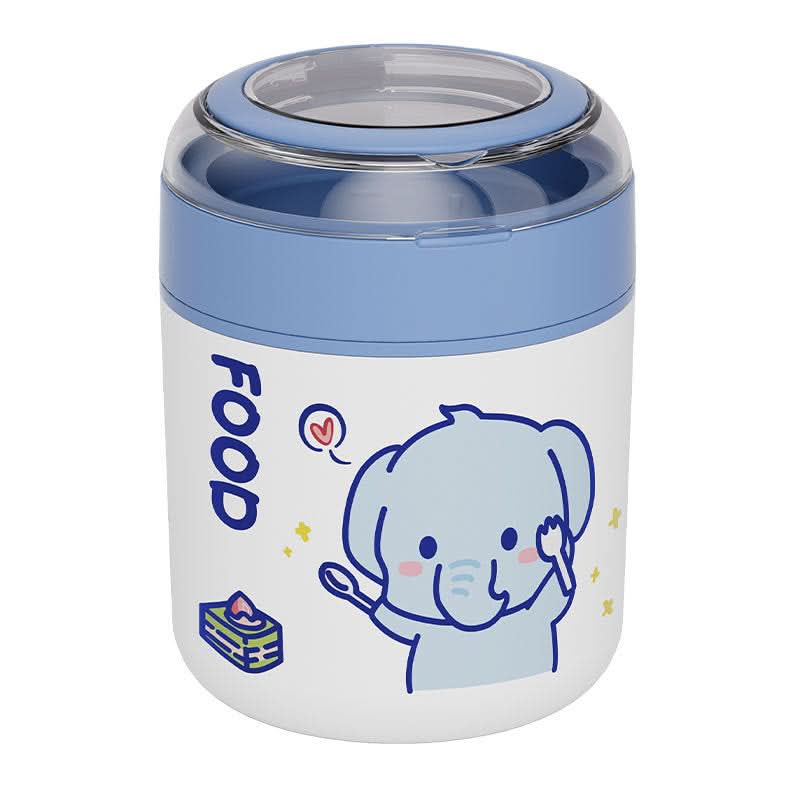 530ml Insulated Stainless Steel Soup Cup – Thermal Food Jar with Spoon