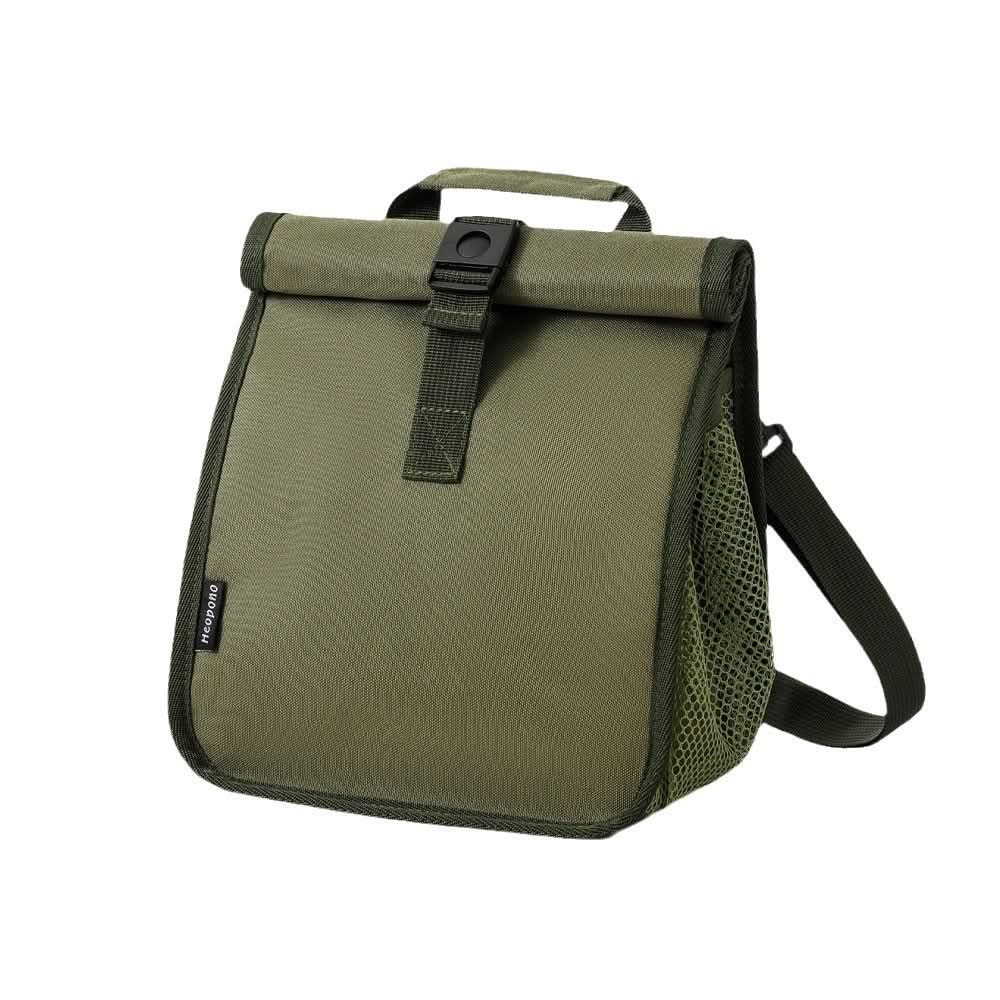Kids Foldable Crossbody Lunch Bag – Insulated Oxford Cloth Sandwich Tote