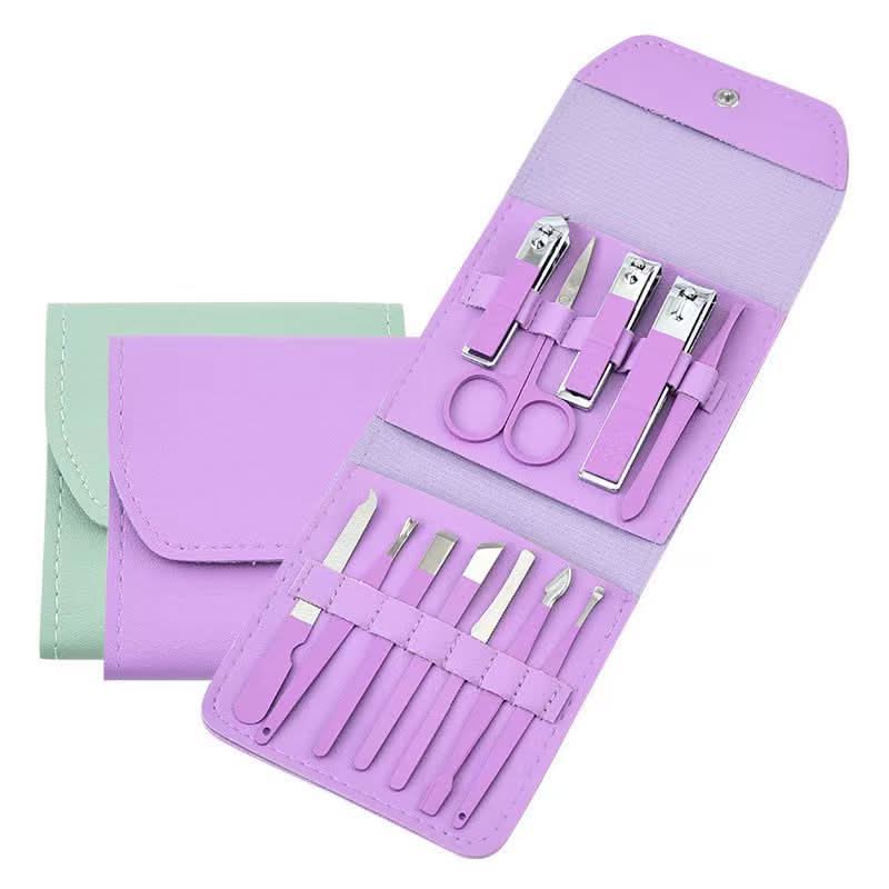 16-Piece Nail Clipper & Manicure Set - Folding Package