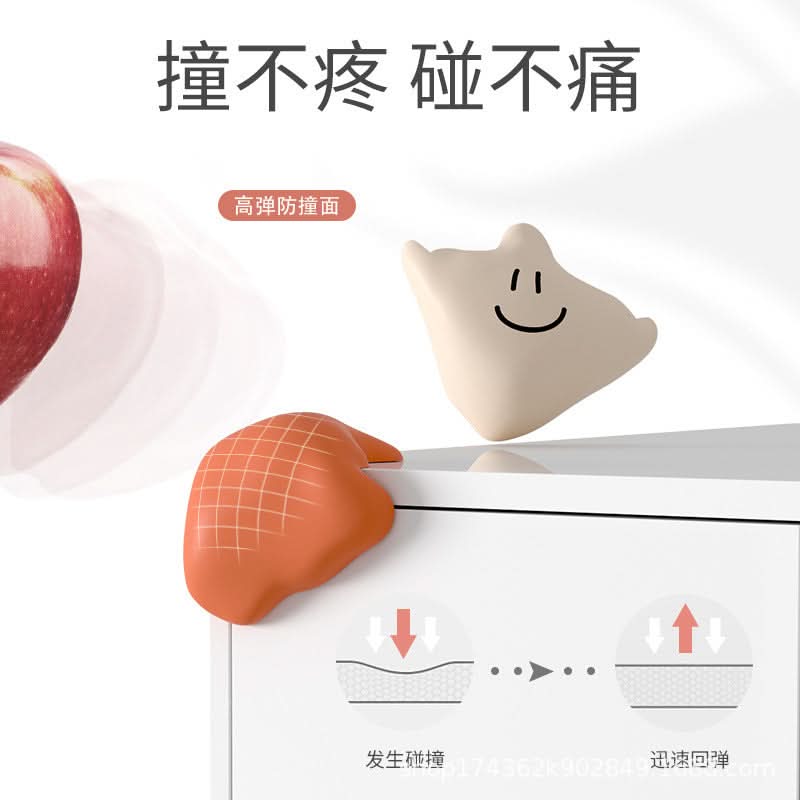 Baby Silicone Corner Protectors – Cloud-Shaped Anti-Collision Guards for Tables