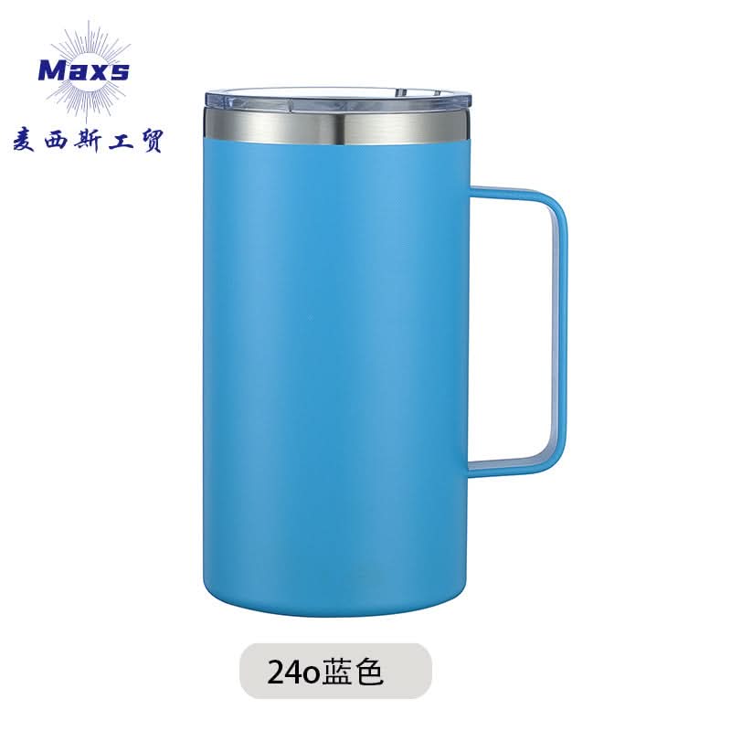 Stainless Steel Vacuum Coffee Thermos Mug – 12oz Insulated Cup