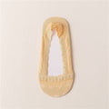 Women’s Lace Invisible Socks – Quick-Dry Cotton Non-Slip Low Cut