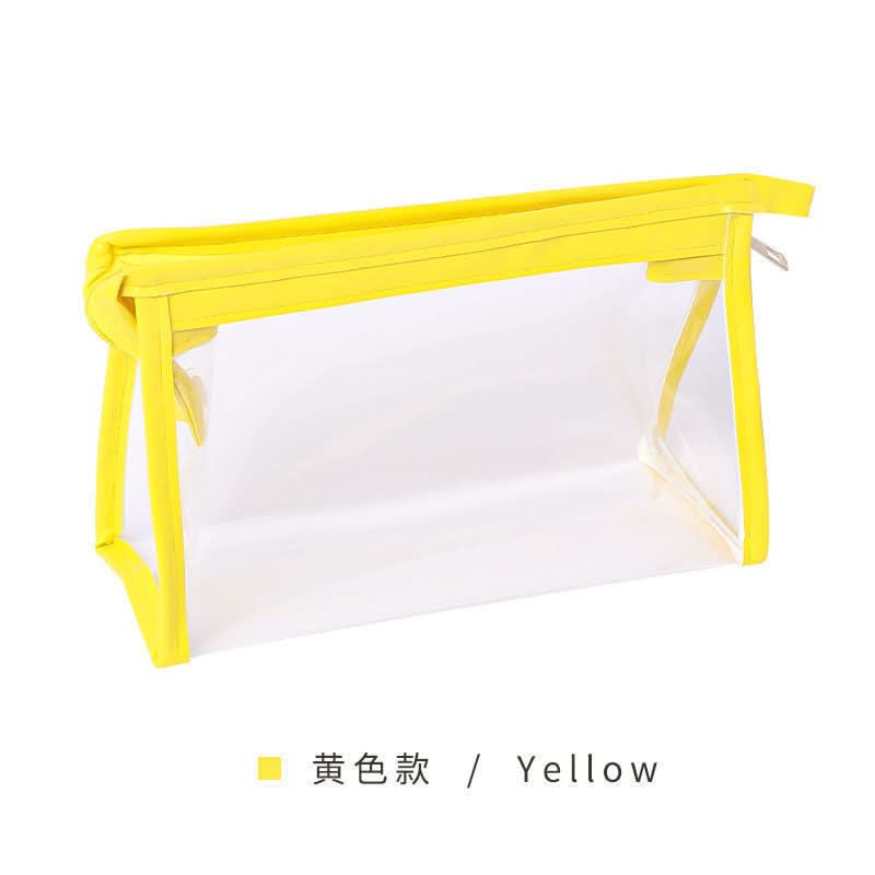 Large Capacity Transparent Stationery Pencil Bag