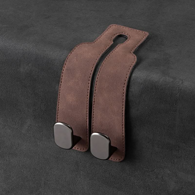 Suede Car Seat Hook for Storage