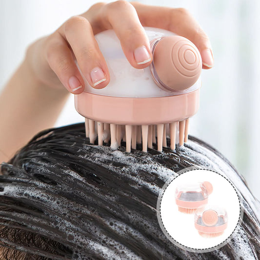 Silicone Scalp Massager & Shampoo Brush – Deep Cleansing, Hair & Scalp Care