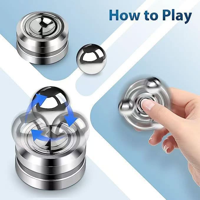 Magnetic Orbiter Gyro Fidget Toy – Stress Relief & Focus Aid