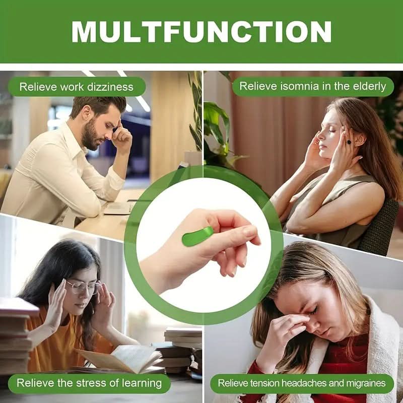 Acupressure Hand Clip for Migraine Relief
