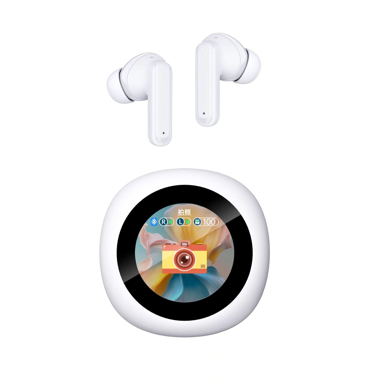 ANC Wireless Bluetooth Earbuds with Display