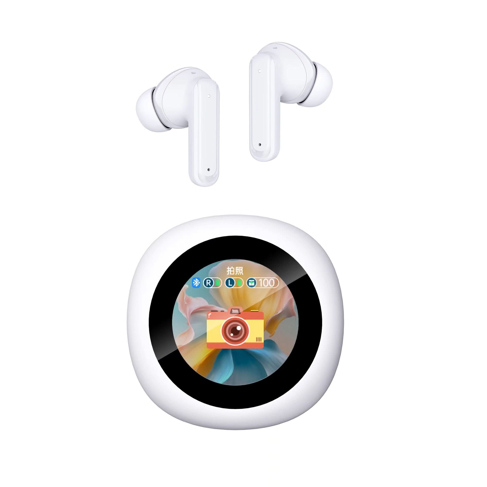 ANC Wireless Bluetooth Earbuds with Display