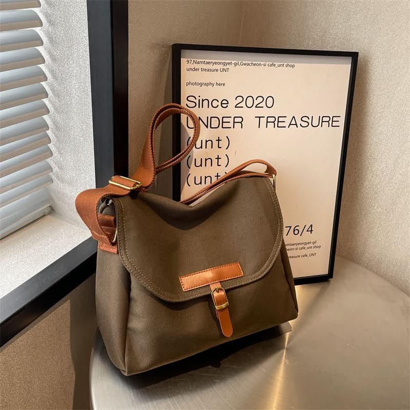 Women's Stylish Canvas Shoulder Bag – Tote Bag