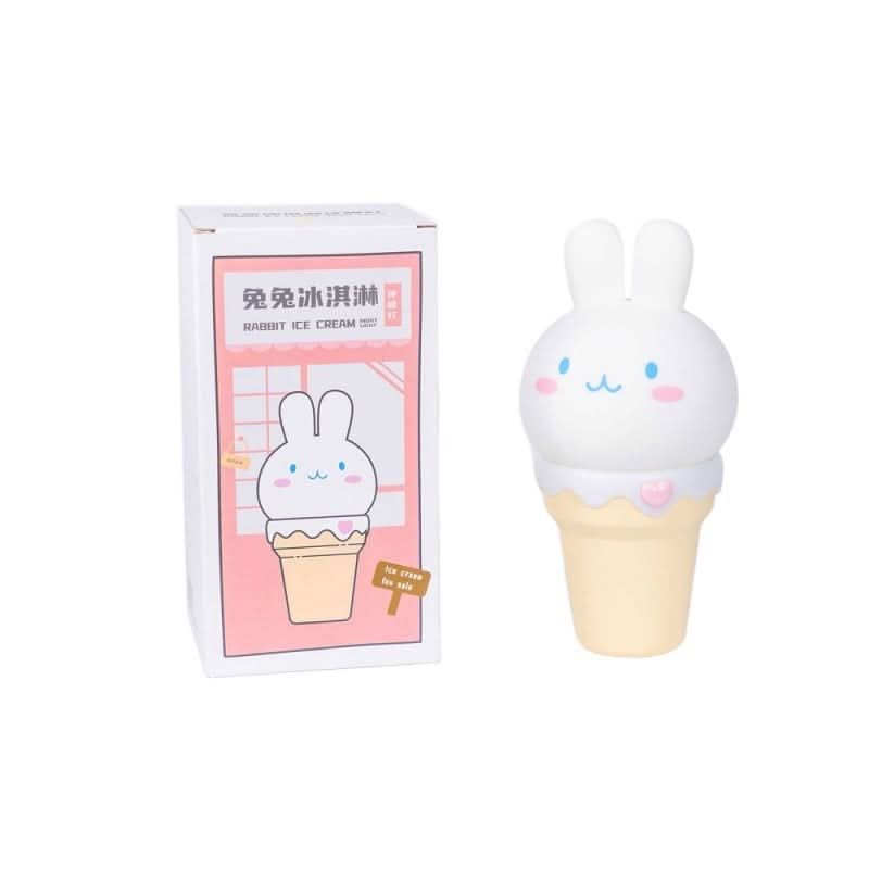 Magnetic Ice Cream Rabbit Night Light USB