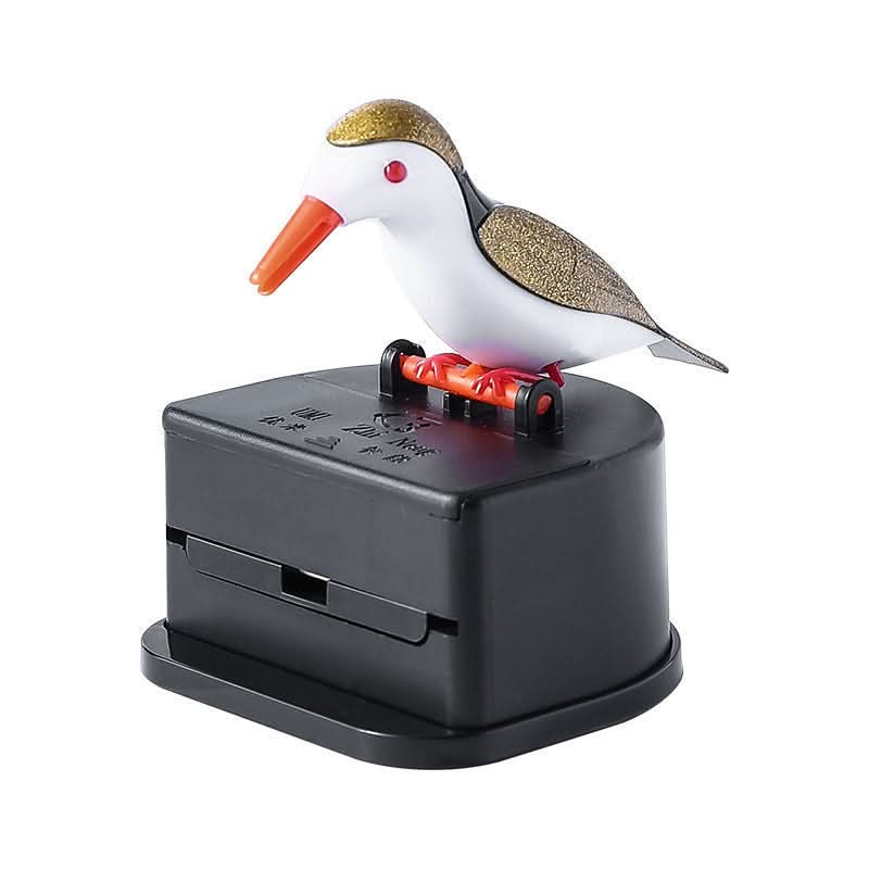 Automatic Bird Toothpick Holder – Push-Type Dispenser