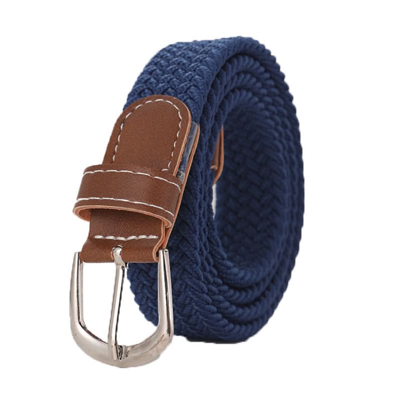 Unisex Elastic Woven Canvas Belt