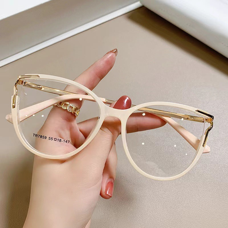 Anti-Blue Light Stylish Computer Glasses For Women – Oval Frame, Gradient Lens