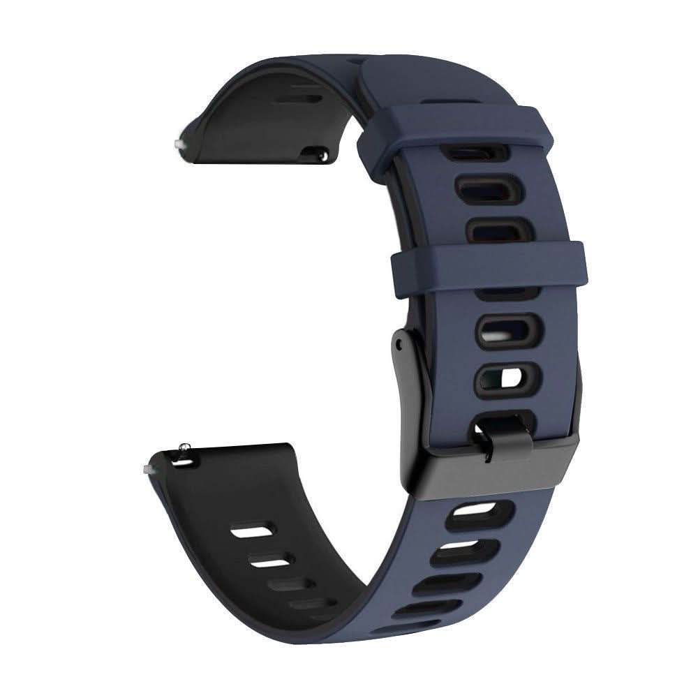 Suitable for Huawei GT3 sports watch with Samsung watch3 two-color breathable GT2 silicone wristband 20/22mm