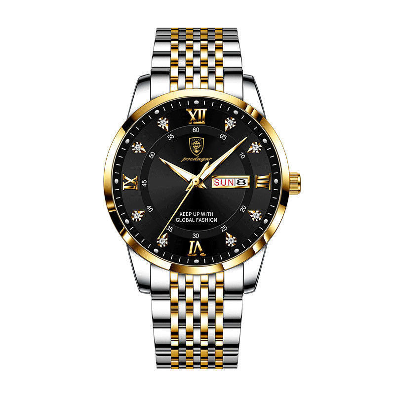 Poedagar 836  Luminous Korean Fashion Quartz watch for Men