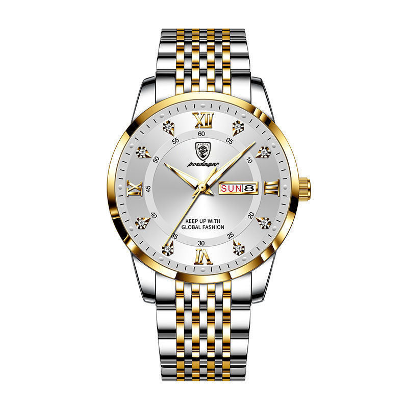 Poedagar 836  Luminous Korean Fashion Quartz watch for Men
