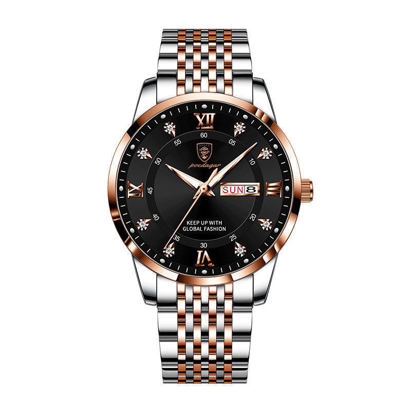 Poedagar 836  Luminous Korean Fashion Quartz watch for Men