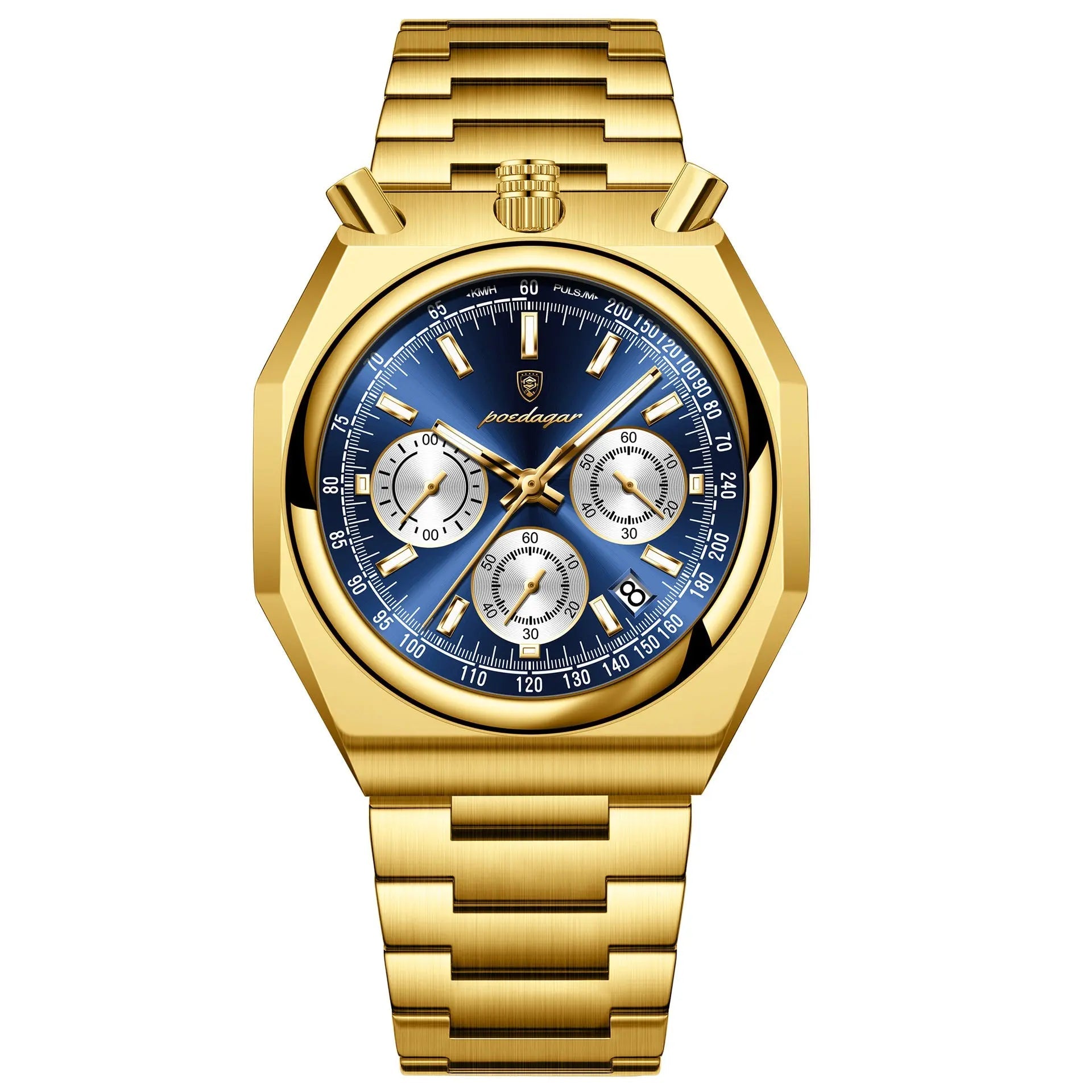 Poedagar 897 Luminous Quartz watch for Men