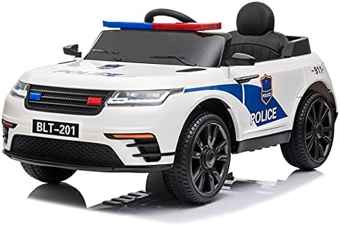 Kids Battery Operated Police Car 12V Style With Remote Control