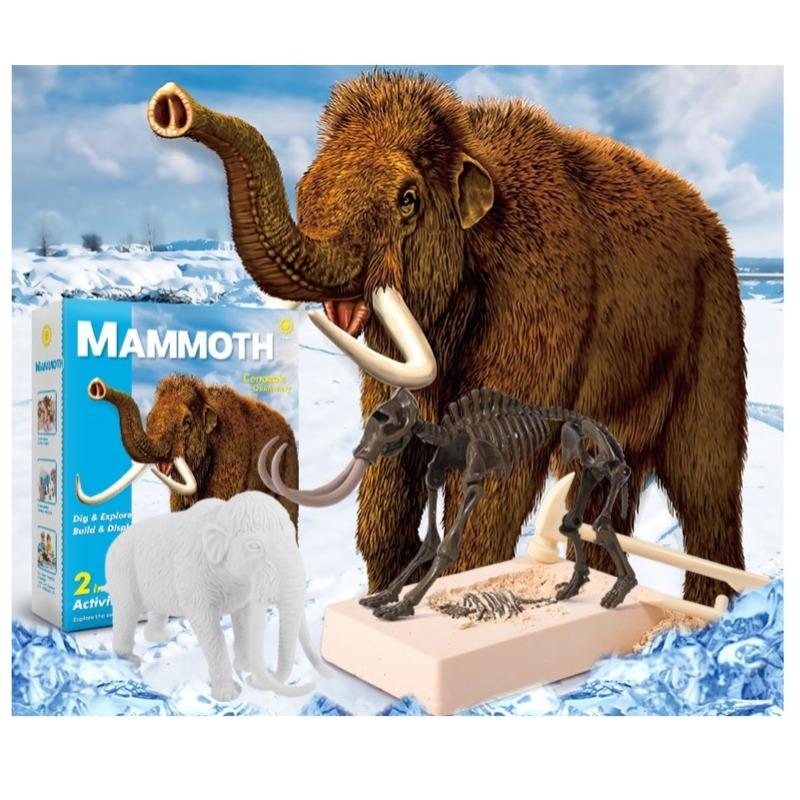 Dinosaur Dig Excavation Kit Mammoths