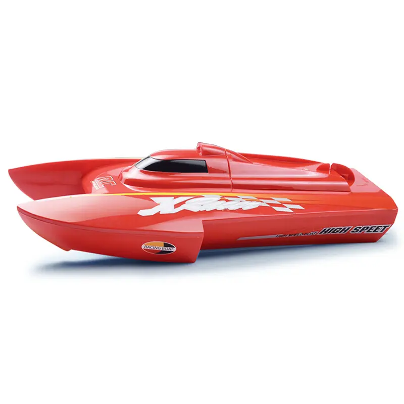Rc High Speed Gale Racing Boat Red