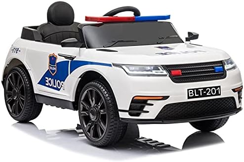 Kids Battery Operated Police Car 12V Style With Remote Control
