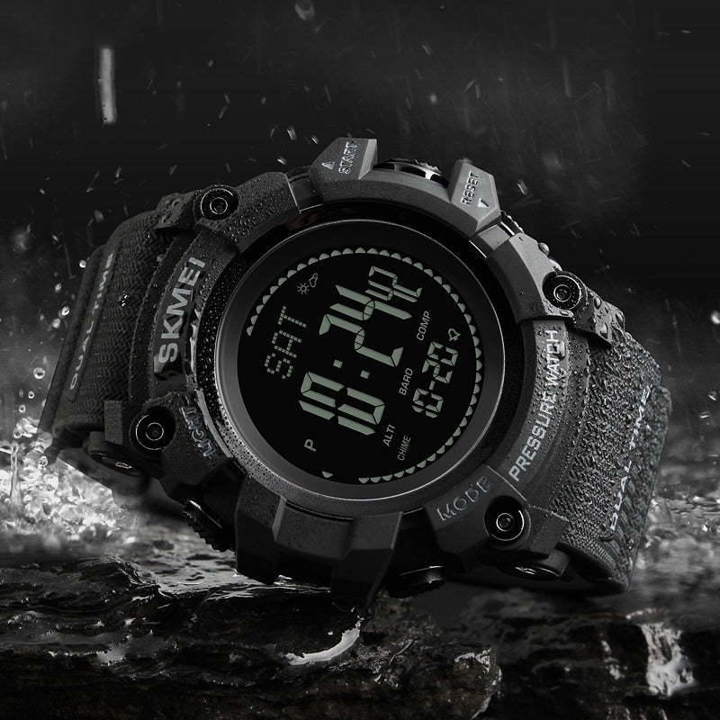 SKMEI 1356 Compass Pedometer Outdoor Climbing Watch For Men Original