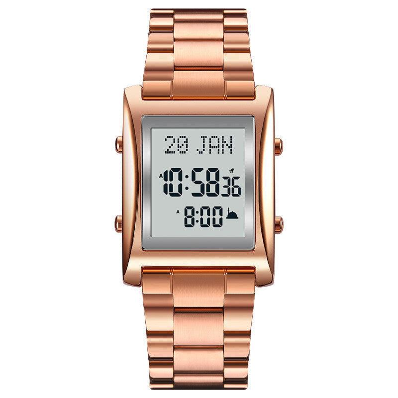 SKMEI 1815 Muslim Islamic Azan Prayer Watch Qibla Direction Multifunctional Digital Watches