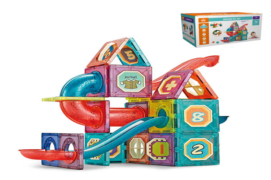 Magnetic Construction Set Diy 72Pcs