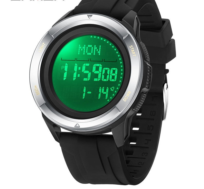 Sanda 2197 Compass Step Counter Digital Watch For Men