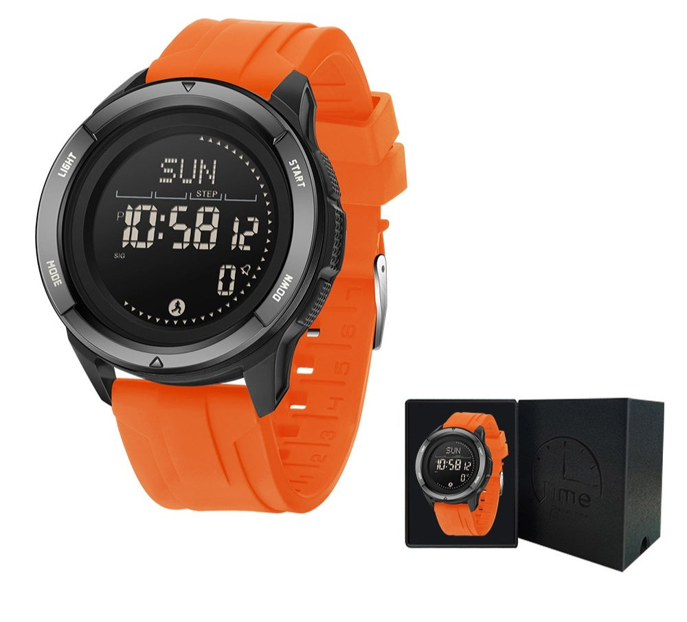 Sanda 2197 Compass Step Counter Digital Watch For Men