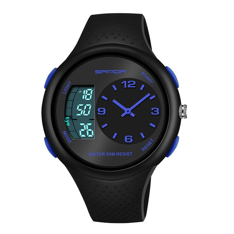 Sanda 763 Multifunctional Luminous Outdoor Sports Watch For Men