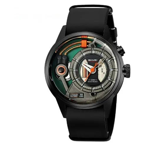Skmei 2333 Creative Leather Belt Quartz watch for Men