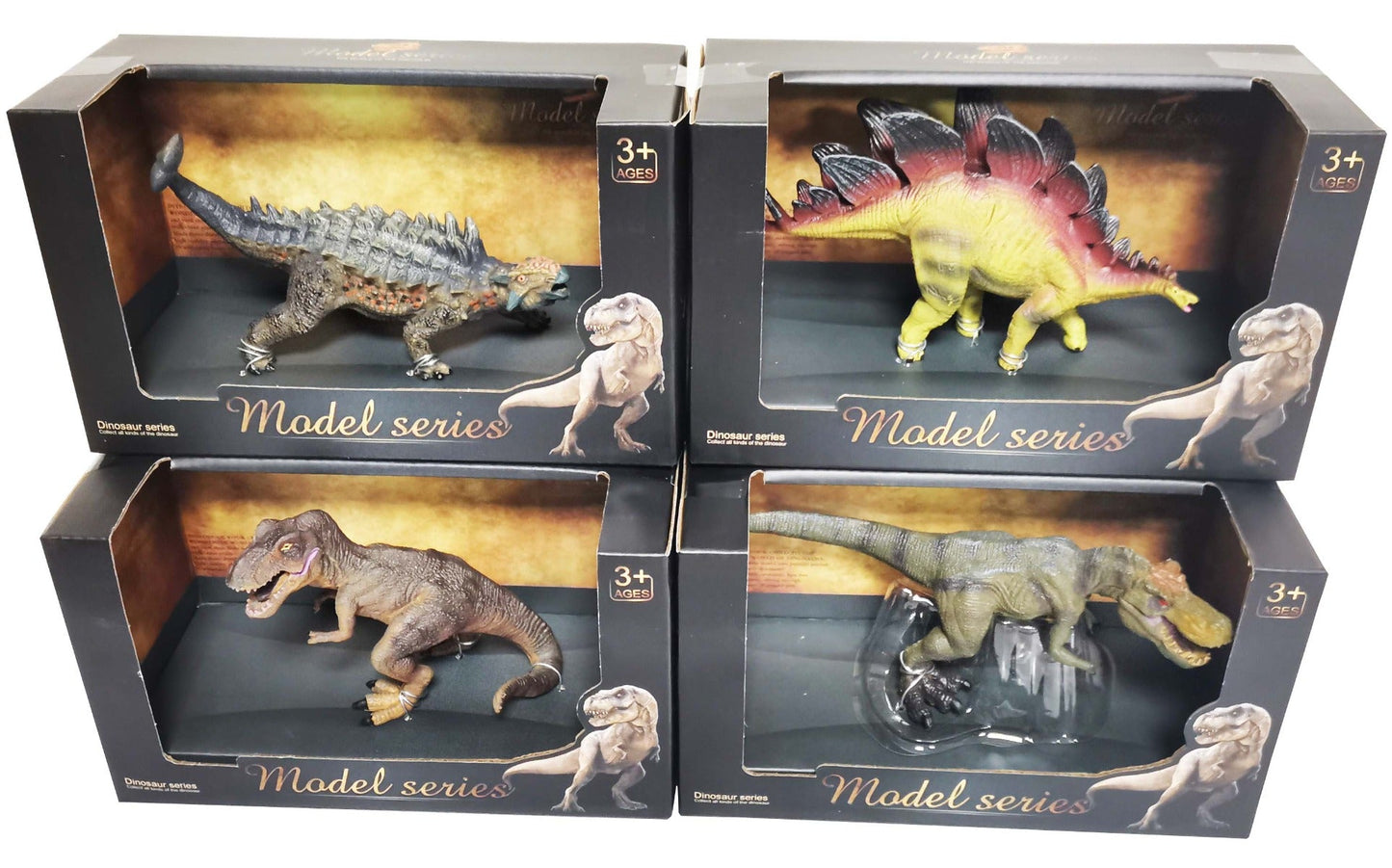 Model Animal Series Figure Dinosaur Single Piece Assorted