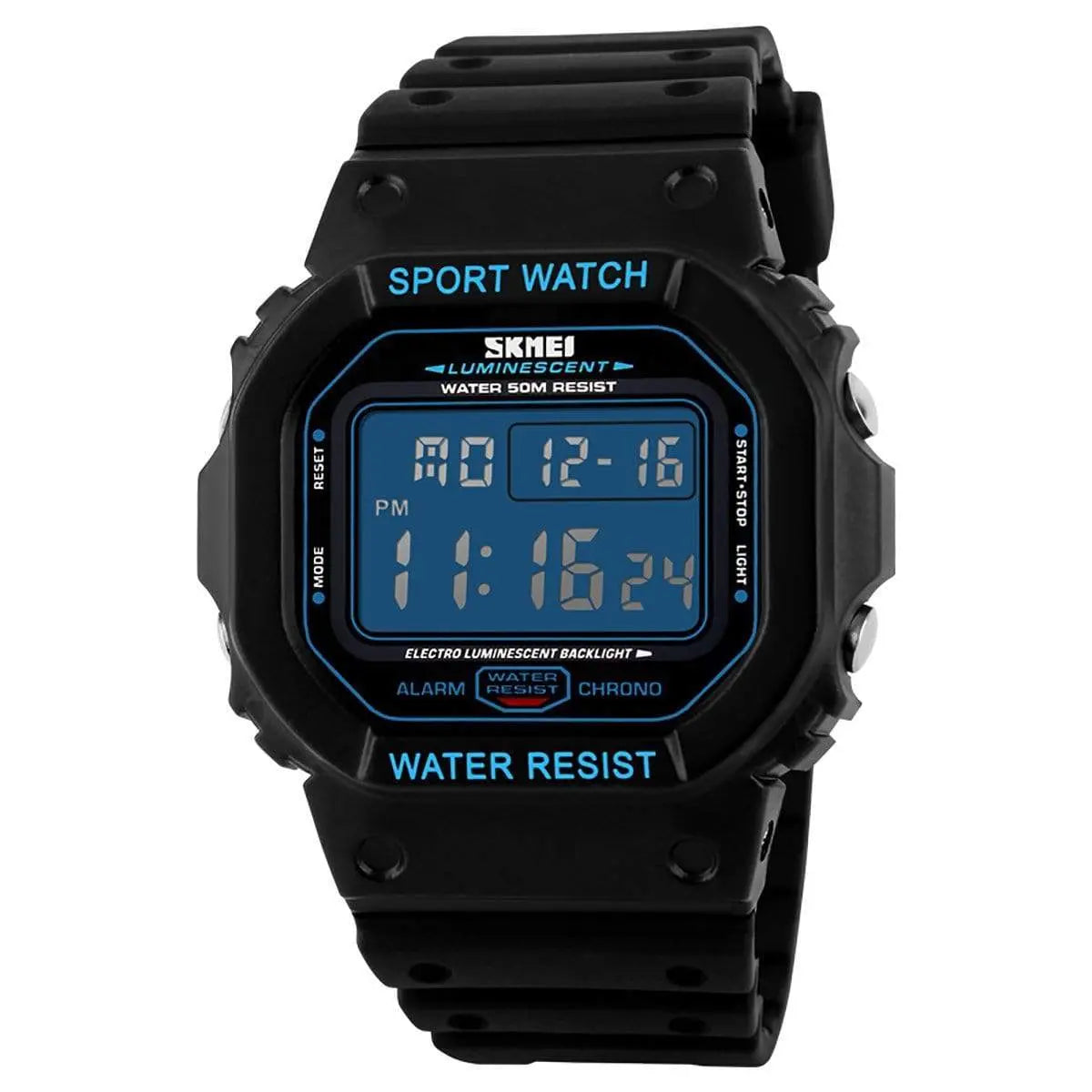 Skmei 1134 Original square dial Digital waterproof watch for Men