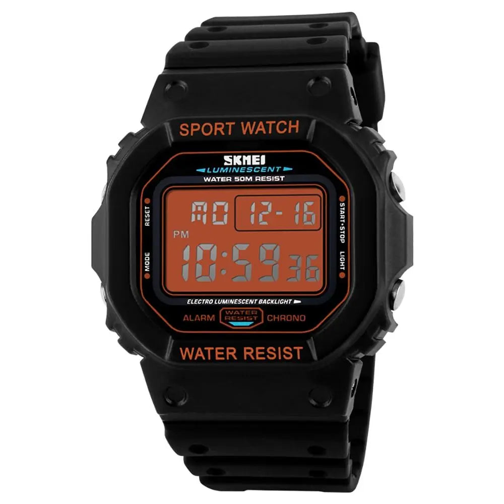 Skmei 1134 Original square dial Digital waterproof watch for Men