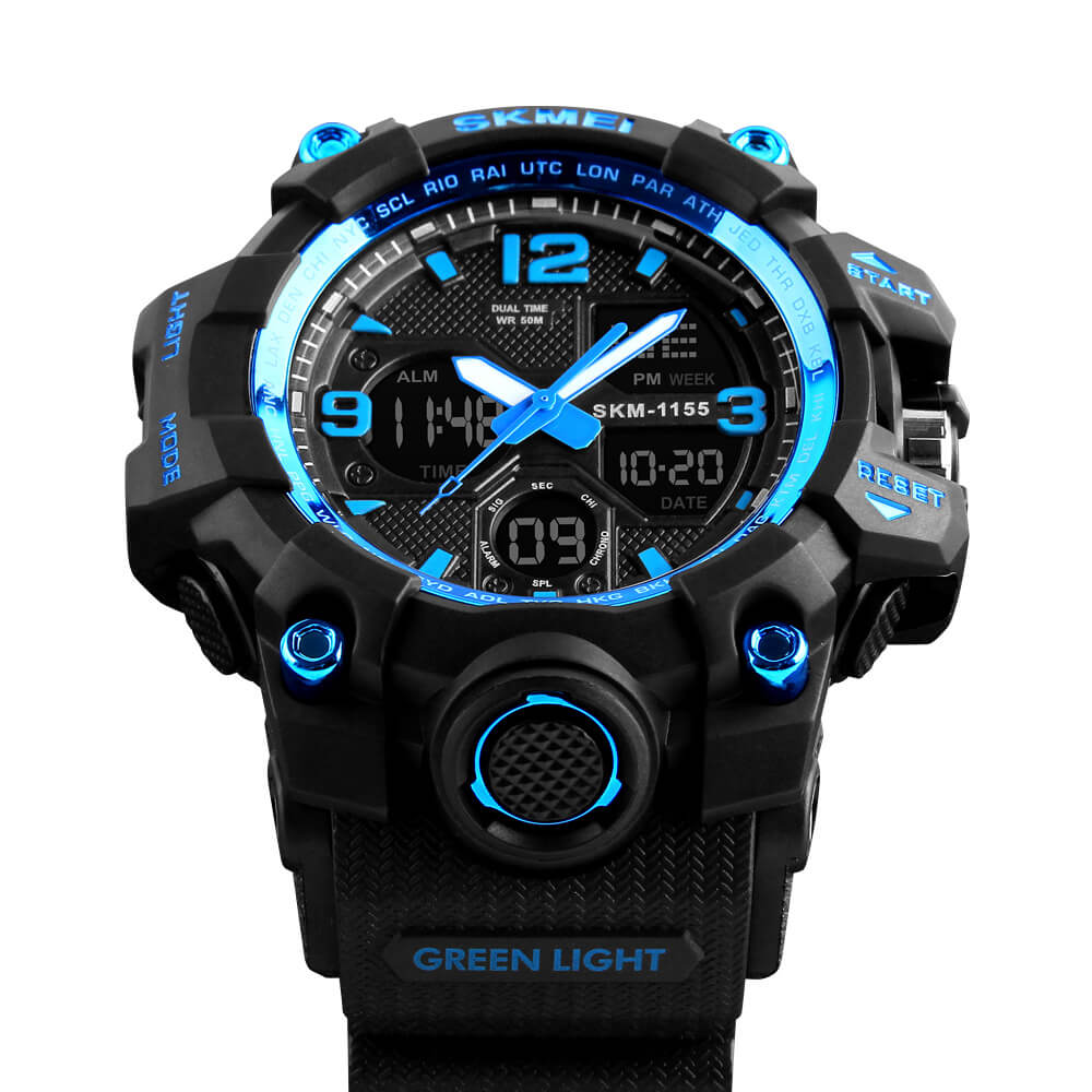 Skmei 1155B Original Analog Digital Watch for MEN