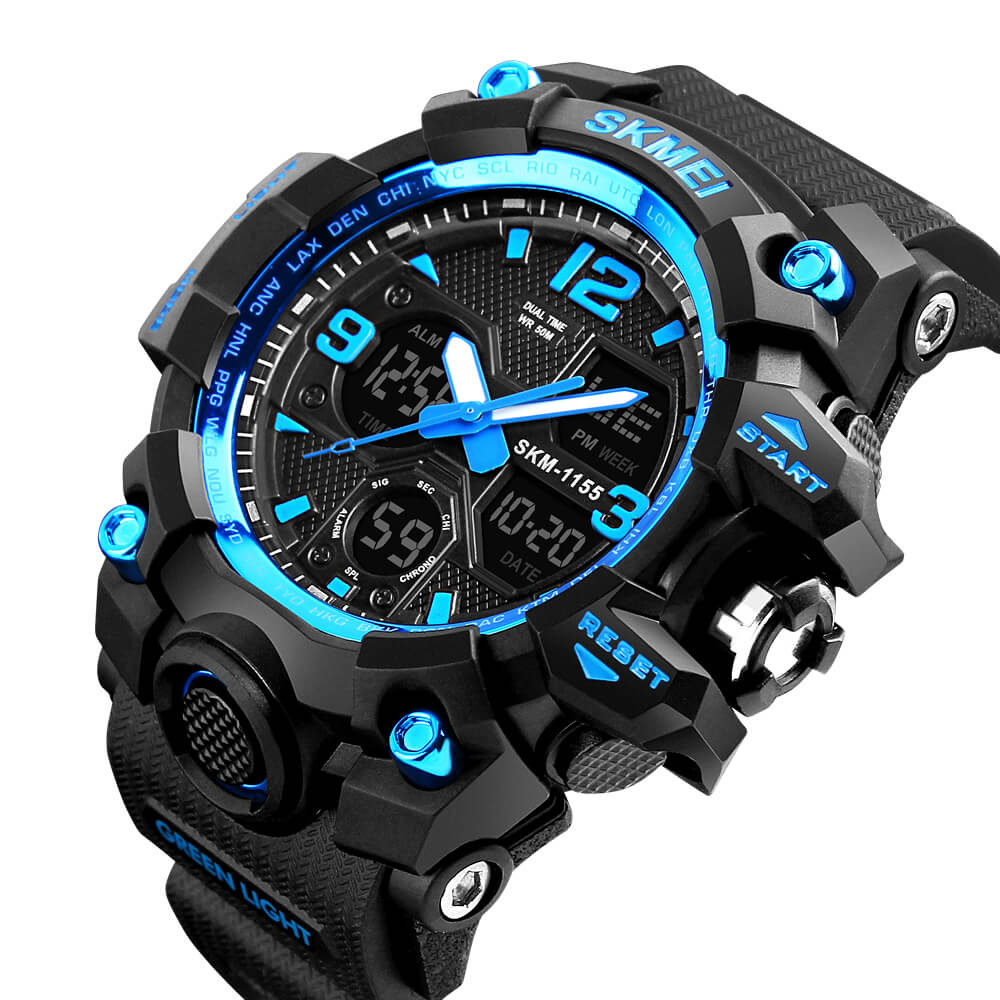 Skmei 1155B Original Analog Digital Watch for MEN