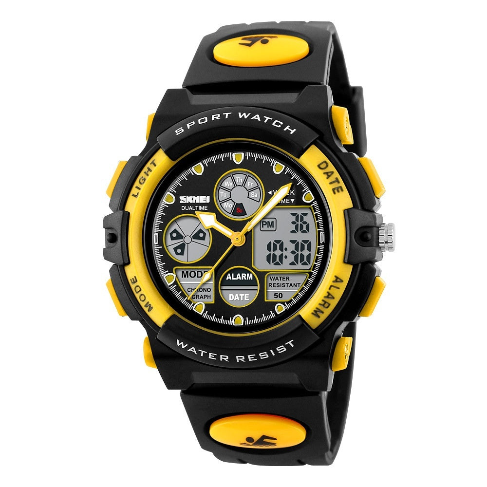 Skmei 1163 Analog Digital Sports Watch For Boys & Girls