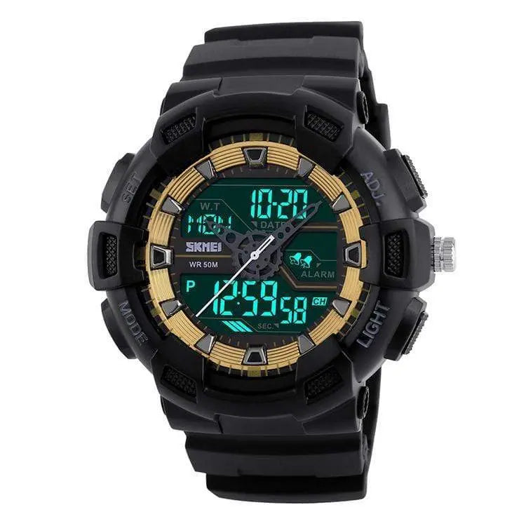 Skmei 1189 Original Analog Digital waterproof sport watch for Boys For Men