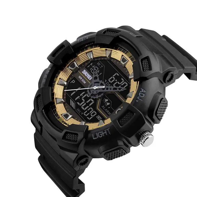 Skmei 1189 Original Analog Digital waterproof sport watch for Boys For Men