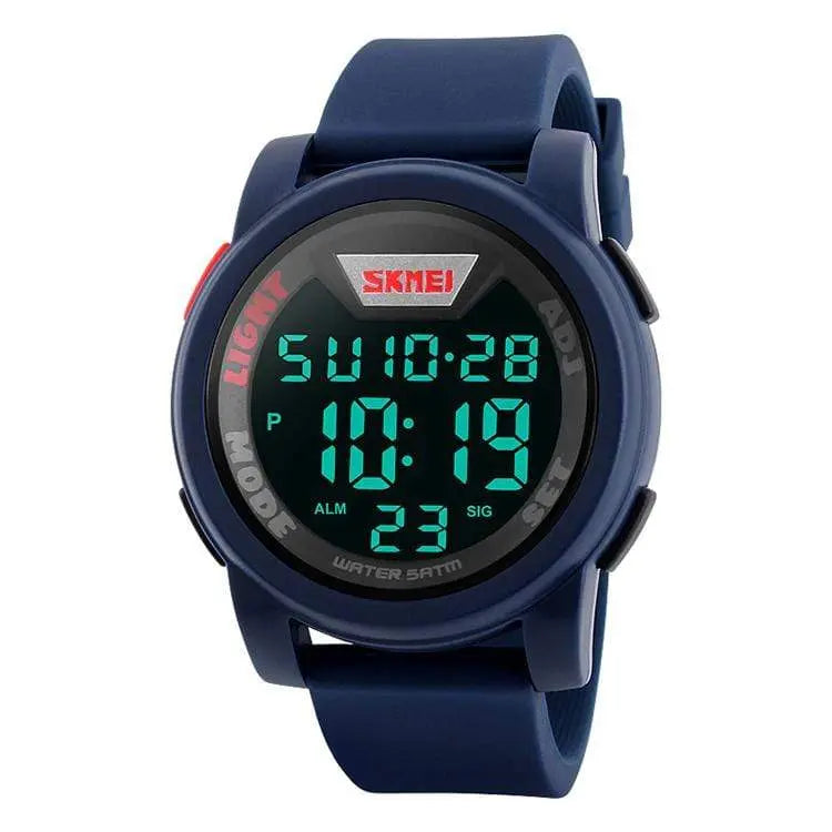 Skmei 1218 Original Digital Alarm Stopwatch waterproof sports watch for Men