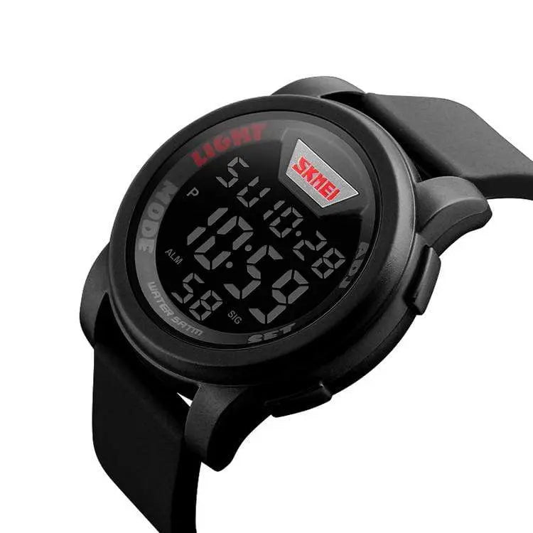 Skmei 1218 Original Digital Alarm Stopwatch waterproof sports watch for Men
